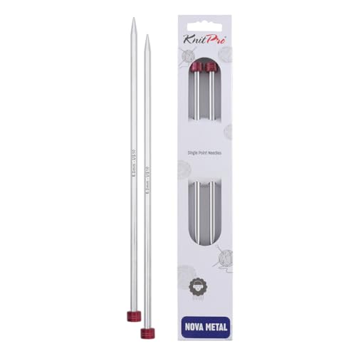 KnitPro NOVA Metall Jackennadeln 6,0mm 25cm von KnitPro