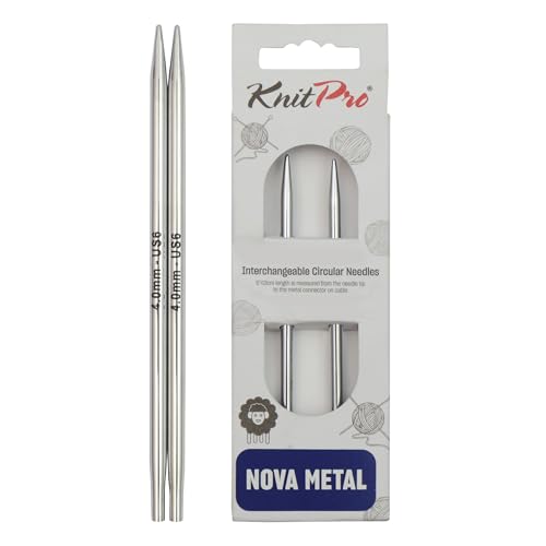 KnitPro NOVA Metall Options Nadelspitzen 4,0 mm 10cm - EXTRA KURZ KnitPro NOVA Metall Options Nadelspitzen 4,0 mm 10cm - EXTRA KURZ von KnitPro