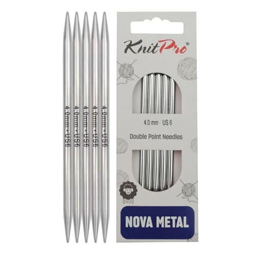KnitPro Nadelspiel 4,00 mm 15 cm 5 St 4,00 mm 15 cm Metall KnitPro Nadelspiel 4,00 mm 15 cm 5 St 4,00 mm 15 cm Metall von KnitPro