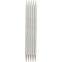 KnitPro Nadelspiel 9mm 20cm Stahl von Wolle Rödel