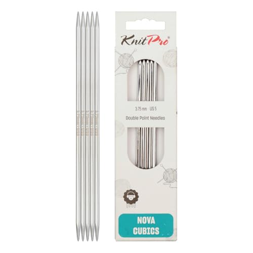 KnitPro K12128 Strumpfstricknadeln, Silber, 3,75 mm, 5 KnitPro K12128 Strumpfstricknadeln, Silber, 3,75 mm, 5 von KnitPro