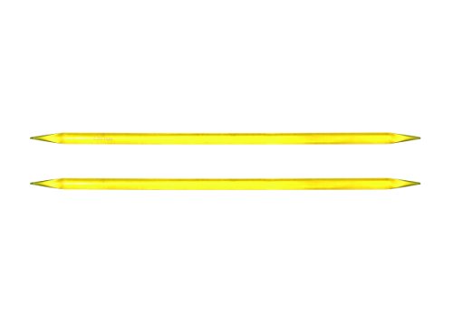 KnitPro Nadelspiel Trendz 20 cm lang, Stärke:6.0 gelb von KnitPro