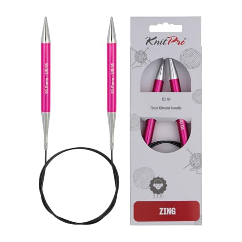KnitPro K47218 Rundstricknadel, Aluminium, Rosa, 150cm / 10mm KnitPro K47218 Rundstricknadel, Aluminium, Rosa, 150cm / 10mm von KnitPro