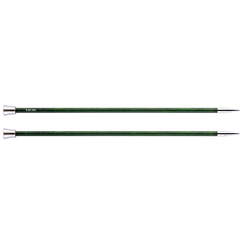 KnitPro Royale: Stricknadeln, einseitig, 40 cm x 5,50 mm, Birkenholz, Messing, Mehrfarbig, 40 x 0.55 x 0.55 cm von KnitPro