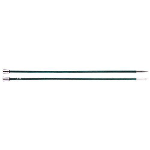 KnitPro Royale: Stricknadel: 1 Ende: 40 cm x 3,50 mm, Birkenholz, Messing, Mehrfarbig, 40 x 0.35 x 0.35 cm von KnitPro