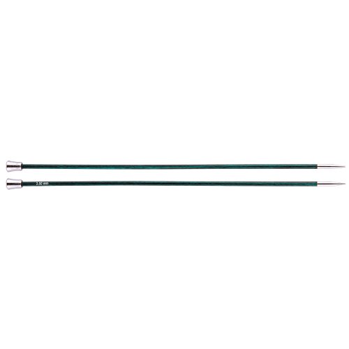 KnitPro Royale: Stricknadel: 1 Ende: 40 cm x 3,50 mm, Birkenholz, Messing, Mehrfarbig, 40 x 0.35 x 0.35 cm von KnitPro