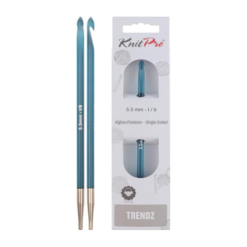 KnitPro Trendz: Crochet Hook: Interchangeable: Afghan/Tunisian: 5.50mm, Kunststoff, Sortiert, 5.5mm KnitPro Trendz: Crochet Hook: Interchangeable: Afghan/Tunisian: 5.50mm, Kunststoff, Sortiert, 5.5mm von KnitPro