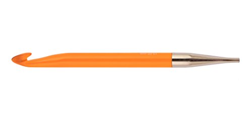 KnitPro Trendz: Häkelnadel: Afghanisch/Tunesisch: einendig: 10,00 mm, Acryl, Orange, 10 mm KnitPro Trendz: Häkelnadel: Afghanisch/Tunesisch: einendig: 10,00 mm, Acryl, Orange, 10 mm von KnitPro