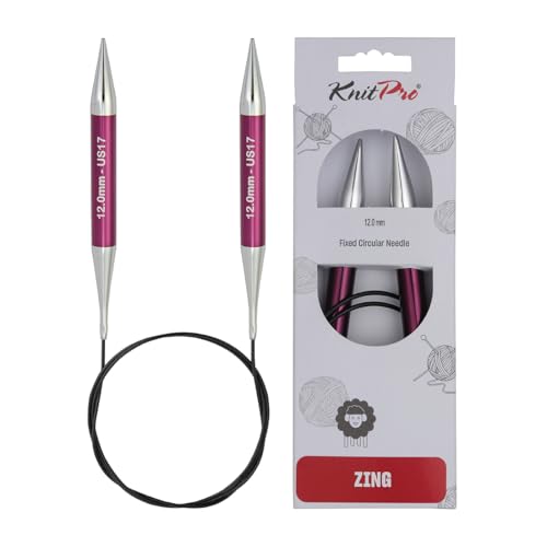 KnitPro K47219 Rundstricknadel, Aluminium, Lila, 150cm / 12mm KnitPro K47219 Rundstricknadel, Aluminium, Lila, 150cm / 12mm von KnitPro