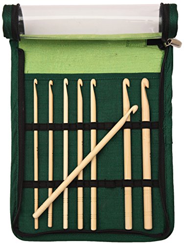 KnitPro haaknaaldenset 8 bar, Bambus, Beige, Sortiert KnitPro haaknaaldenset 8 bar, Bambus, Beige, Sortiert von KnitPro