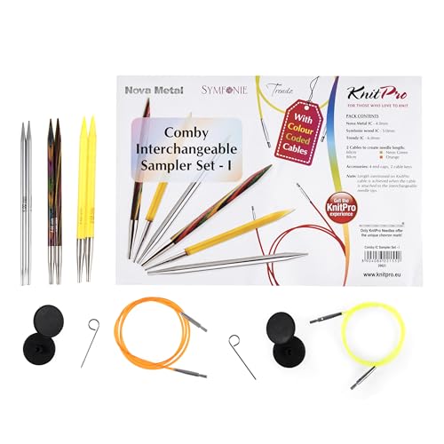 KnitPro Muster Set 3 St, Acryl, Multicolor, 21.01 x 14.5 x 0.99 cm KnitPro Muster Set 3 St, Acryl, Multicolor, 21.01 x 14.5 x 0.99 cm von KnitPro