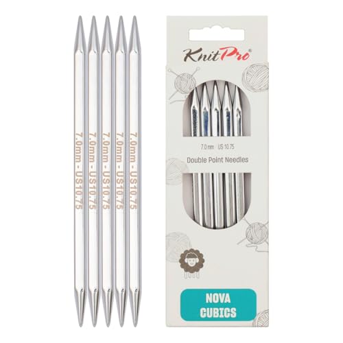 KnitPro K12135 Strumpfstricknadeln, Messing Glänzend, 7 mm, 5 KnitPro K12135 Strumpfstricknadeln, Messing Glänzend, 7 mm, 5 von KnitPro