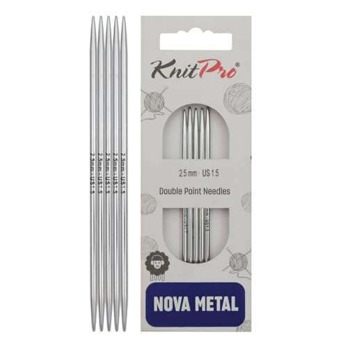 Nova Metall Handschuhnadeln 10 cm, 2.5mm (10127), 2.5mm x 10cm von KnitPro