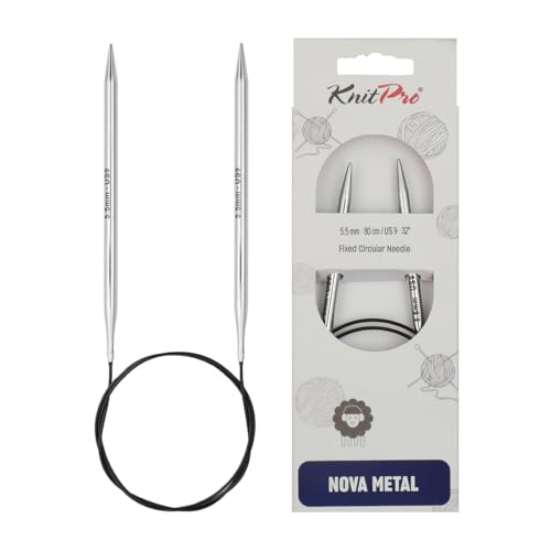 KnitPro - Nova (40 cm x 5,50 mm) Feste kreisförmige Nadeln - 1 Einheit KnitPro - Nova (40 cm x 5,50 mm) Feste kreisförmige Nadeln - 1 Einheit von KnitPro