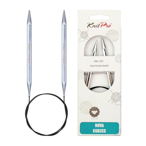 KnitPro K12184 Rundstricknadel, Messing, Silber, 8 mm KnitPro K12184 Rundstricknadel, Messing, Silber, 8 mm von KnitPro