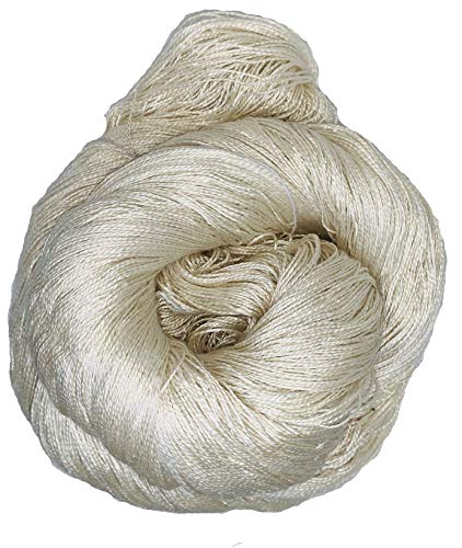 KNITSILK Seidengarn 20/2 ungefärbt 100% Maulbeerseide ungefärbt, 100 Gramm & ca. 900 Yards Spun Seide Naturseide KNITSILK Seidengarn 20/2 ungefärbt 100% Maulbeerseide ungefärbt, 100 Gramm & ca. 900 Yards Spun Seide Naturseide von Knitsilk