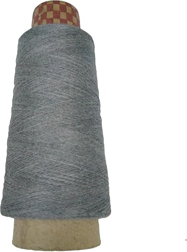 Knitsilk Seiden-Baumwoll-Mischgarn, ultrafeines Garn, 2/60 NM, hellsilber, weiche, glänzende Naturfaser zum Nähen, Sticken, Schmuckherstellung und Basteln, 5 Stück x 50 g, 1400 Meter Knitsilk Seiden-Baumwoll-Mischgarn, ultrafeines Garn, 2/60 NM, hellsilber, weiche, glänzende Naturfaser zum Nähen, Sticken, Schmuckherstellung und Basteln, 5 Stück x 50 g, 1400 Meter von Knitsilk