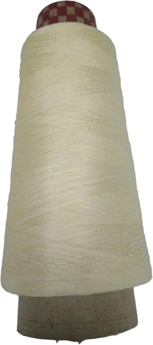 Knitsilk Seiden-Baumwoll-Mischgarn, ultrafeines Garn, 2/60 NM, weiß, weiche, glänzende Naturfaser zum Nähen, Sticken, Schmuckherstellung und Basteln, 2 Stück x 50 g, 1400 Meter Knitsilk Seiden-Baumwoll-Mischgarn, ultrafeines Garn, 2/60 NM, weiß, weiche, glänzende Naturfaser zum Nähen, Sticken, Schmuckherstellung und Basteln, 2 Stück x 50 g, 1400 Meter von Knitsilk