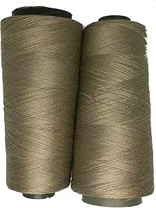 Knitsilk Ultrafeines Seiden-Viskose-Mischgarn, 2/60 Nm, 50 g Kegel, Bronze, glänzend, glatt und stark zum Sticken, Schmuckherstellung, Nähen und Handarbeiten, 1 Stück x 50 g, 1400 m Knitsilk Ultrafeines Seiden-Viskose-Mischgarn, 2/60 Nm, 50 g Kegel, Bronze, glänzend, glatt und stark zum Sticken, Schmuckherstellung, Nähen und Handarbeiten, 1 Stück x 50 g, 1400 m von Knitsilk