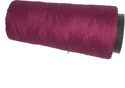 Knitsilk Ultrafeines Seiden-Viskose-Mischgarn, 2/60 Nm, 50 g Kegel, Burgunderrot, glänzend, glatt und stark zum Sticken, Schmuckherstellung, Nähen und Handarbeiten, 1 Stück x 50 g, 1400 m Knitsilk Ultrafeines Seiden-Viskose-Mischgarn, 2/60 Nm, 50 g Kegel, Burgunderrot, glänzend, glatt und stark zum Sticken, Schmuckherstellung, Nähen und Handarbeiten, 1 Stück x 50 g, 1400 m von Knitsilk