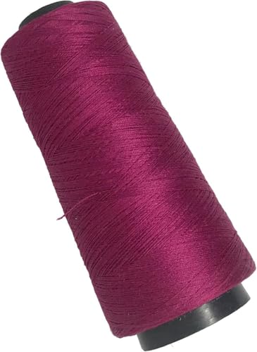 Knitsilk Ultrafeines Seiden-Viskose-Mischgarn, 2/60 Nm, 50 g Kegel, Burgunderrot, glänzend, glatt und stark zum Sticken, Schmuckherstellung, Nähen und Handarbeiten, 1400 Meter Knitsilk Ultrafeines Seiden-Viskose-Mischgarn, 2/60 Nm, 50 g Kegel, Burgunderrot, glänzend, glatt und stark zum Sticken, Schmuckherstellung, Nähen und Handarbeiten, 1400 Meter von Knitsilk