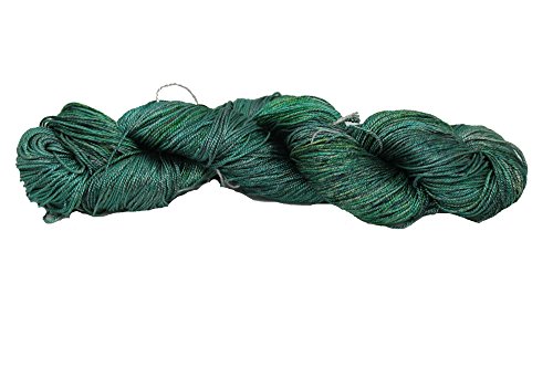 Maulbeerseide, 3-lagig, handgeknüpft, gefärbtes Garn (50 Gramm) von Knitsilk