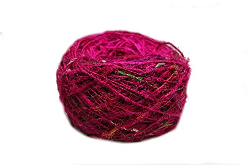 knitsilk Sari Seide Garn, Farbe pink 100 Gramm knitsilk Sari Seide Garn, Farbe pink 100 Gramm von Knitsilk
