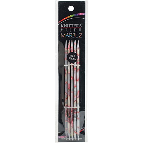 Knitter's Pride marblz Strumpfstricknadel-Nadeln 6 Größe 5/3,75 mm von Knitter's Pride