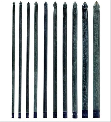 Lykke Indigo Häkelnadel aus Birkenholz, Größe H8, 5,00 mm von Knitting Fever