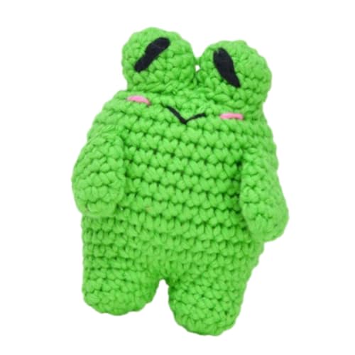 Knitty Critters Woodland Schlüsselanhänger – Frosch | Anfängerfreundliches Häkel-Bastelset mit recyceltem Garn Knitty Critters Woodland Schlüsselanhänger – Frosch | Anfängerfreundliches Häkel-Bastelset mit recyceltem Garn von Knitty Critters