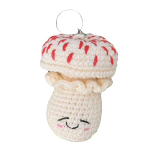 Knitty Critters Woodland Schlüsselanhänger - Pilz | Anfängerfreundliches Häkel-Bastelset mit recyceltem Garn Knitty Critters Woodland Schlüsselanhänger - Pilz | Anfängerfreundliches Häkel-Bastelset mit recyceltem Garn von Knitty Critters