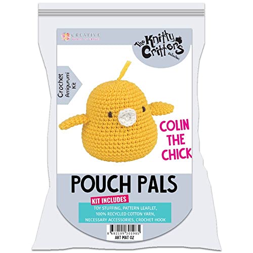 The Knitter Critters – Pouch Pals – Colin The Chick von Knitty Critters