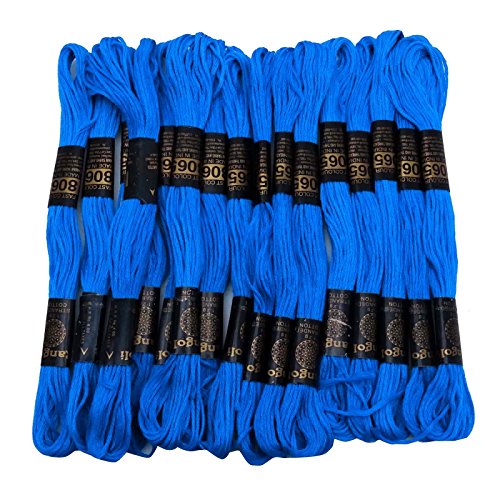 25 pcs incluso blu Punto Cotone cucito Skeins Ricamo Floss Thread Knitting Bleu-1 25 pcs incluso blu Punto Cotone cucito Skeins Ricamo Floss Thread Knitting Bleu-1 von Knitwit