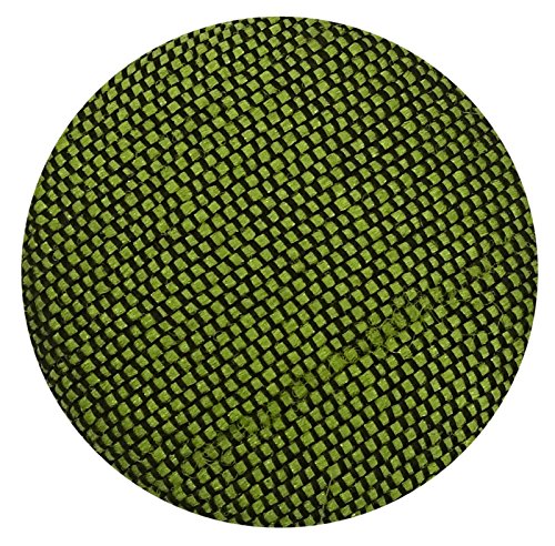 Dekorative Olivgrün Runde Poly Dupion Stoff bespannt 2 Löcher Knopf Scrapbooking Fertigkeit - Packung mit 12 Stück Dekorative Olivgrün Runde Poly Dupion Stoff bespannt 2 Löcher Knopf Scrapbooking Fertigkeit - Packung mit 12 Stück von Knitwit