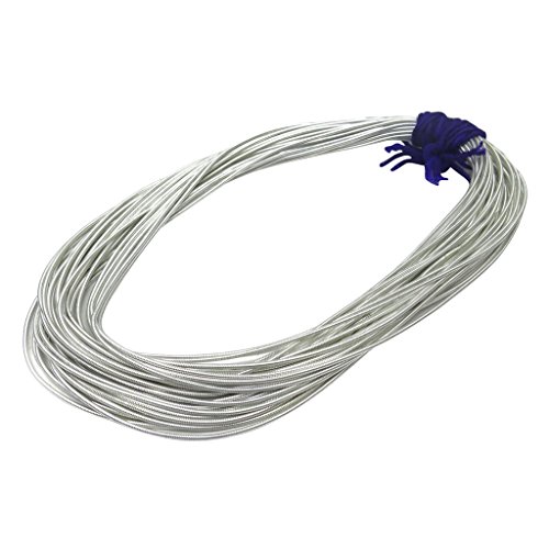 IBA Indianbeautifulart Dekorative Bullion Metallic-Silber-Draht Rau Purl Barren Thema um 3 Meter IBA Indianbeautifulart Dekorative Bullion Metallic-Silber-Draht Rau Purl Barren Thema um 3 Meter von Knitwit