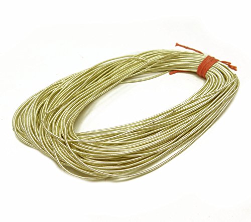 IBA Indianbeautifulart Dekorative Goldbarren Fadenader Rau Purl Metallic Bullion um 3 Meter IBA Indianbeautifulart Dekorative Goldbarren Fadenader Rau Purl Metallic Bullion um 3 Meter von Knitwit