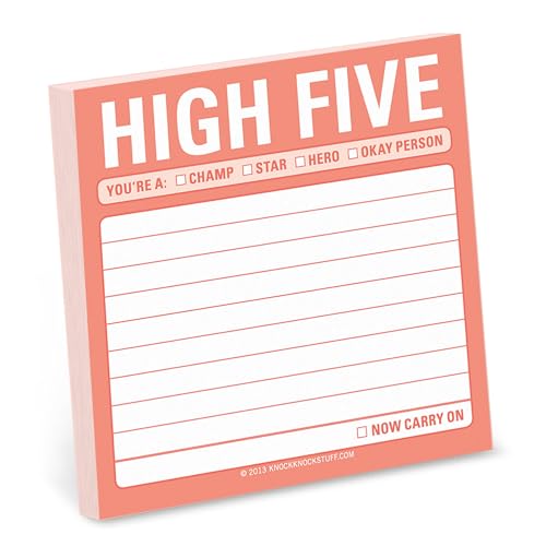 Knock Knock High Five Sticky Notes Knock Knock High Five Sticky Notes von Knock Knock
