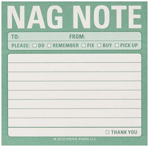 Knock Knock Nag Note Haftnotizen von Knock Knock