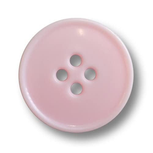 Knopfparadies - 8er Set sehr leichte Kunststoffknöpfe in hellem Rosa - günstige B-WARE! Ø: ca. 20mm! Knopfparadies - 8er Set sehr leichte Kunststoffknöpfe in hellem Rosa - günstige B-WARE! Ø: ca. 20mm! von Knopfparadies