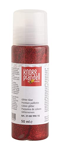 Knorr Prandell Glitter Glue 50ml rot von Knorr Prandell