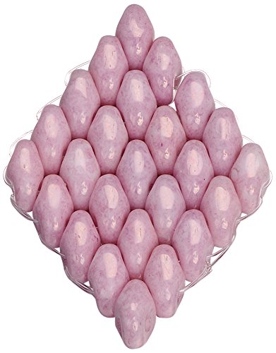 Knorr Prandell 2,5 x 5 mm Blickdicht Duo Perlen, Rose von Knorr Prandell