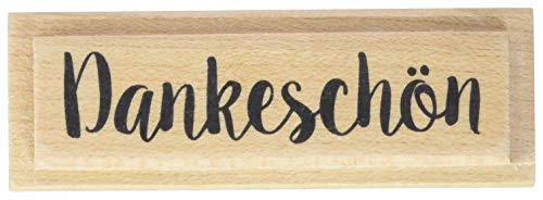 Knorr Prandell 211800621 Knorr prandell 211800621 Stempel aus Holz (Dankeschön) Motivgröße 6 x 1,4 cm, Motiv: Dankeschön von Knorr Prandell