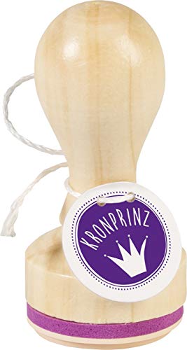 Knorr Prandell 211803038 Knorr prandell 211803038 Stempel aus Holz, rund Motivgröße ca. Ø 3,2 cm, Motiv: Kronprinz Knorr Prandell 211803038 Knorr prandell 211803038 Stempel aus Holz, rund Motivgröße ca. Ø 3,2 cm, Motiv: Kronprinz von Knorr Prandell