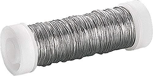 Knorr Prandell 216435670 Knorr prandell 216435670 Lackdraht Ø 0,5 mm 50 m, silberfarben, verzinkt Silberfarben von Knorr Prandell