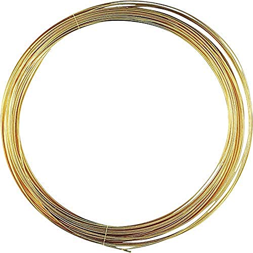 KnorrPrandell 216460046 216460046 Golddraht Ø 0,4 mm 15 m, 24 Karat echt vergoldet, Gold von Knorr Prandell