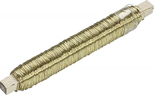 Knorr Prandell 216470301 Wickeldraht Durchmesser 0,5 mm 50 m Eisen Gold von Knorr Prandell