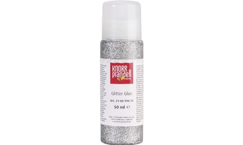 Knorr Prandell 218099070 Glitter Glue 50 ml, Farbe: Silber-Regenbogen Knorr Prandell 218099070 Glitter Glue 50 ml, Farbe: Silber-Regenbogen von Knorr Prandell