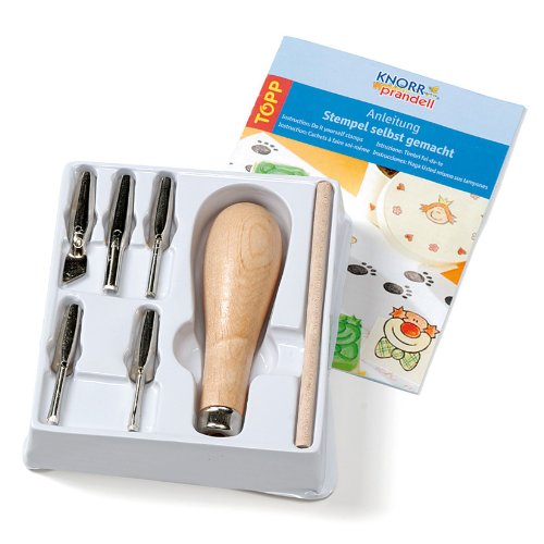 Knorr Prandell 2402100 - Linolschneideset, 5 Aufsätze, Größe: 9.2 x 10.5 x 3 cm Knorr Prandell 2402100 - Linolschneideset, 5 Aufsätze, Größe: 9.2 x 10.5 x 3 cm von Knorr Prandell