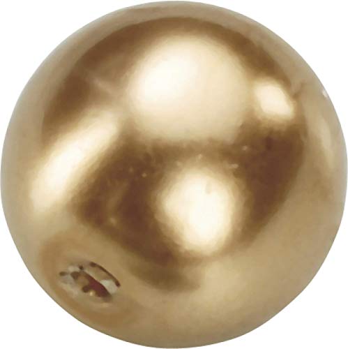 KnorrPrandell 2219571 Glaswachsperlen, 4 mm Durchmesser, bronze von KnorrPrandell