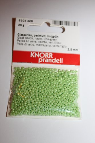 Knorr prandell Böhm.Rocaille 2,5mm 20g lindgrün von Knorr Prandell